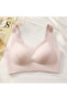Sports Bra Laser Cut No Trace Non Padding Removable Pad No Feeling Tulle Detailed Comfortable Bra