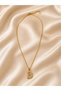 Sparkling Letter B Necklace Gold Color with Stone Elegant Minimal Stylish Daily & Gift Jewelry - 2