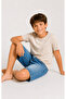 Boy's Denim Shorts First Jean Cotton Denim Soft Fabric - 7