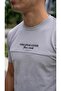 Text Printed Crew Neck 2 Thread 100% Cotton Basic T-Shirt - 2