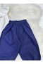 Baby Girl 2-Piece Set Madonna Collar White Blouse & Pants Set - 5