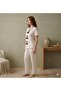 Lycra Cherry Patterned Women's Pajama Set - 3