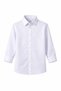 Boys' White Shirt Navy Blue Pants Set 5-13 Years Old School Activity Outfit - 2
