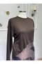 Women's New Season Kupra Fabric Crystal Dress - 4