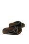 Black Single Buckle Zimba Detailed Soft Orthopedic Daily Slippers - 4