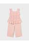 Baby Girl Embroidered Set 6 Months 4 Years Old Pink
