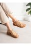 Orlena Mink Genuine Leather Women's Sandals