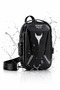 Conch Cross Chest Bag Waist Bag Cross Shoulder Bag Water Resistant Black Men's Shoulder Bag - 6