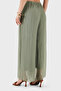 Silk Blend Relaxed Fit Flowy Wide Leg Trousers Pants 690O15 - 3