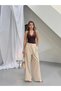 Women's Brown Lace Detail Body - 4