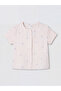 White Crew Neck Girls' Shorts Pajama Set - 3