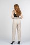 Women's Summer Stone Monsere Elastic Waist High Waist Narrow Leg Pants Stylish Daily Comfortable 30375 - 6