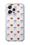 Oppo Reno 15 / 15F Compatible Heart and Ribbon Pattern Transparent Phone Case