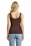 Özkan 25493 Women's Premium Fabric Modal Cotton Lycra Tulle Ribbed Thick Straps Undershirt - 2