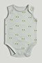 5 Pack Cars Sleeveless Bodysuits - 4