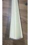 2 Meters 1 Piece Ivory-Cream Thick Shock Absorbing Protection Baby Room Furniture Edge Corner Protection - 7