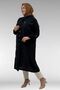 68031 Plus Size Linen Shirt with Stripe Detail - Black - 4