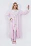 Mecit 6397 Pink Women's Long Robe Pajama Set