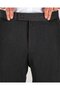 Slim Fit Patterned Metal Buttoned Trousers Anthracite T14923 - 4