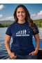 Humorous Printed 100% Cotton Unisex T-Shirt for Fish Lovers - 4