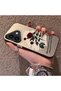 iPhone 17 Compatible Retro Red Rose Printed Impact Protective Hard Case - 2