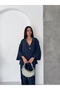Women's Modal Fabric Bat Sleeve Kimono Double Set