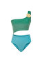 Colorblock lurex mayokini - 3