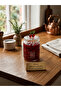 630ml Cherry Lid Striped Glass Jar |   Decorative Kitchen Food Storage Jar