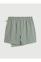 Women's Sports Shorts Skirt with Belt Detail - 2