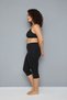 4 Pieces of Cotton Plus Size Combed Cotton Leggings, Knee-Length Leggings, Soft Leggings, Capri Leggings - 2