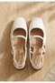 Women's High Heeled Shoes White Skin Classic Stylish Liva - 7