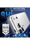 Camera Lens Protector for iPhone 17 Pro Max [All-in-one Frosted] [Strong-Adhesion] Metal Frame 9H Tempered Glass Camera Lens Cove Full Coverage -Silver - 4
