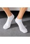5-Piece Men's Bamboo Comfortable Anti-Sweat Anti-Odor Colorful Derby Booties Socks - 4