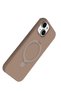 Ilkeshop New iPhone 15 Plus Regal Magsafe Stand Cover - (144943) Desert Titanium - 3