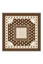 اختر تصميمك المفضل: وشاح/باندانا بنقشة موكا منقطة مقاس 70x70 سم - 2