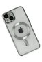 Ilkeshop New iPhone 14 Case Kross Magneticsafe Cover (191438) - Silver - 3