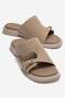 Buckle Women's Slippers BEIGE