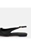 Large Size Women's Stone Ballet 41-42-43-44-Black - 6