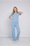Osho Fabric Women's Trendy Model Summer Top and Bottom Set (Comfortable Stretchy Fabric)