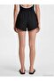 Elastic Waist Women's Swimming Shorts (S6) - 4