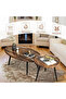 2 Set Living Room Table,Combination Coffee Table,Tea Table Suitable For The Living Room And Bedroom, Large-capacity Living Room Table Storage - 4