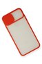 Ilkeshop New iPhone XS Max Case Palm Frosted Camera Sliding Silicone (103546) - Red - 3
