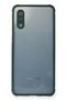 Ilkeshop New Galaxy A02 Case Miami Transparent Silicone - (133824) Dark Green