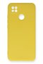 Ilkeshop New Redmi 9C Case Nano Velvet Silicone (193321) - Yellow