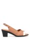 Elit Msl1926 Women's Genuine Leather Heeled Sandals Brown - 2