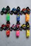 Motor Motorcycle Kawasaki Model 3D Silicone Keychain and Bag Accessory 6 Pieces - 2
