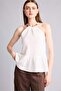 Regular Fit Halter Neck Muslin Tank Top H5972Ax26Sm - 3