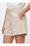 Vizyon New Season Elastic Waist Women's Jean Shorts - 3
