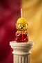 Taraftar Premium Yellow Red Glass Barista Cold Drink Glass 550 ml - 2