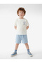 Cotton Short Sleeve Crew Neck Printed T-Shirt - 4
